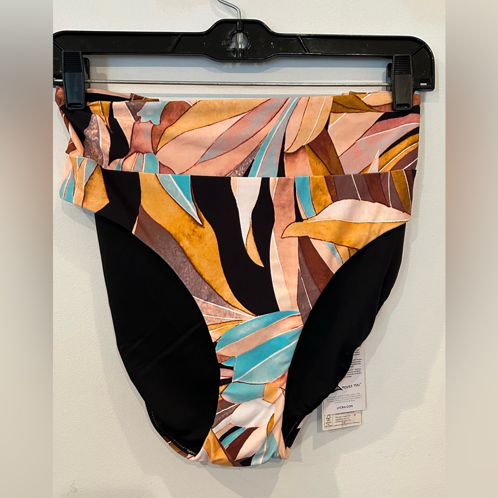 CALLA swim collection mid rise bikini bottom
